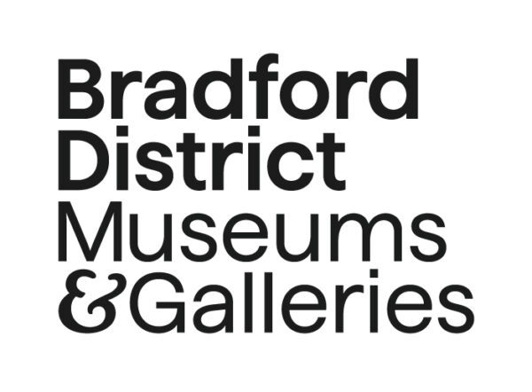 Black text on a white background: Bradford District Museums and Galleries