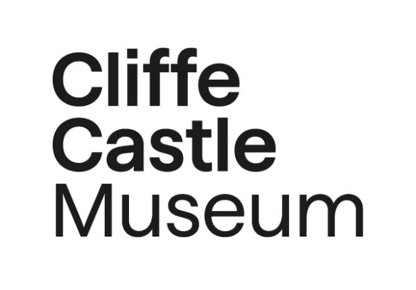 Cliffe Castle Museum logo - black text on a white background