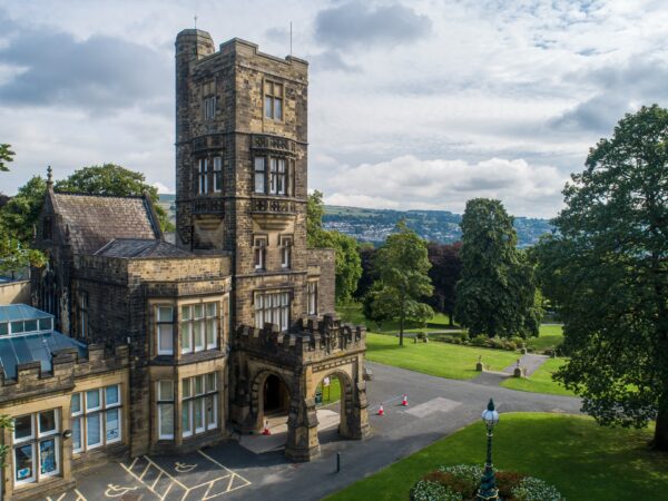 An external shot of Cliffe Castle Museum