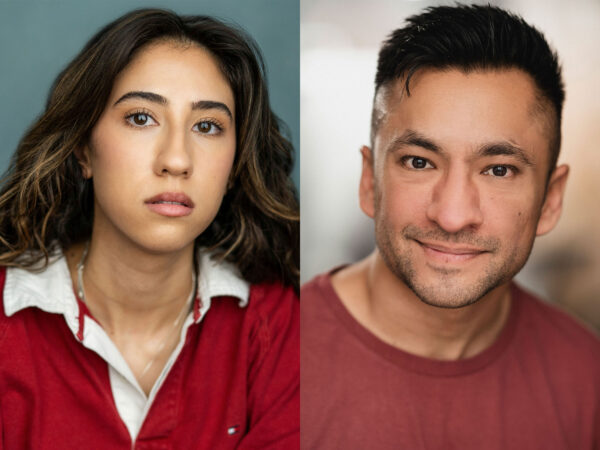Headshots of actors Nis and Jay, starring in the Railway Children.
