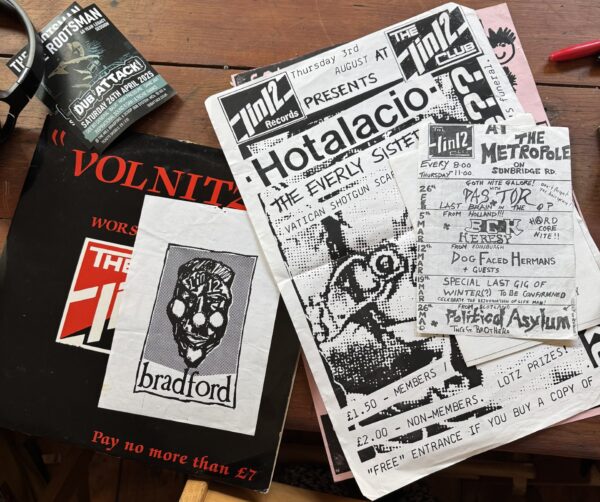 A selection of posters and flyers