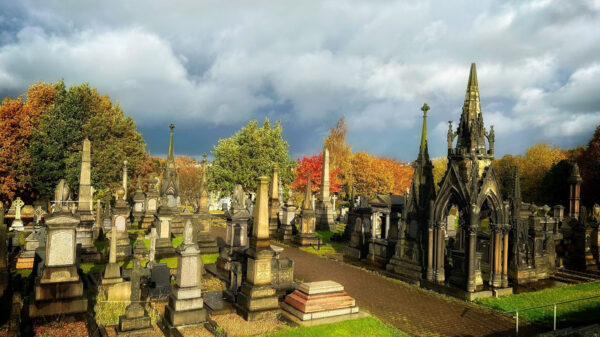 Cemetary garden in Undercliffe