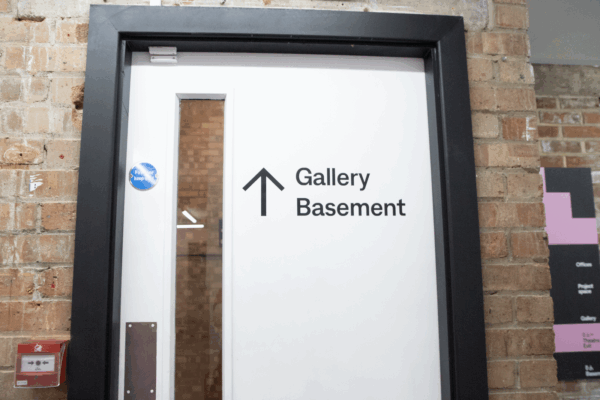 Door to the stairs to get to the