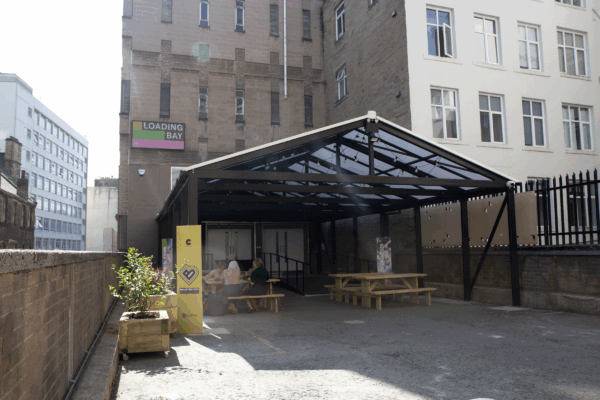 Entrance to Loading Bay