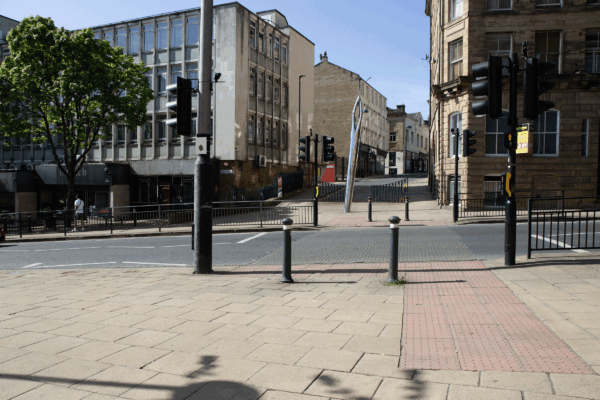 2. Cross over the road and walk up Duke Street