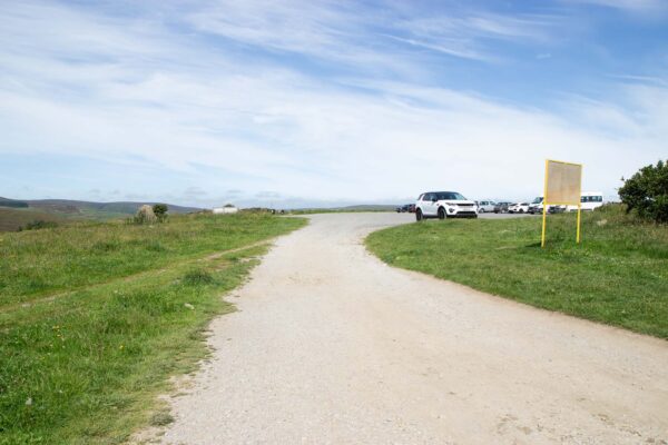 Path to the car park