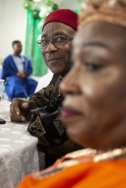The Nigerian Community Association in Bradford celebrating Nigerian Indpendence Day with speeches, music and food. Photos by Tim Smith.
